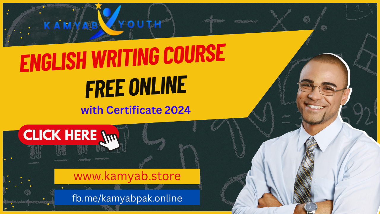 Free Online English Writing Course with Certificate 2024