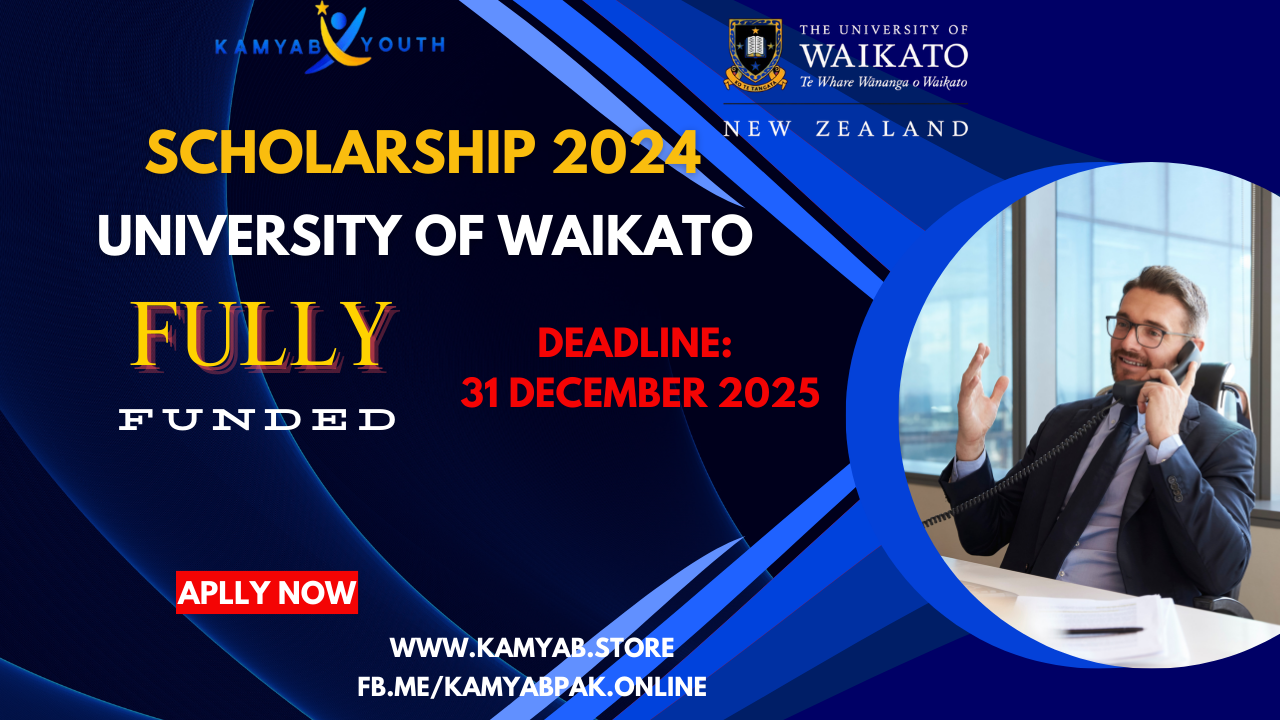 Vice Chancellor’s International Excellence Scholarship 2024 in New Zealand