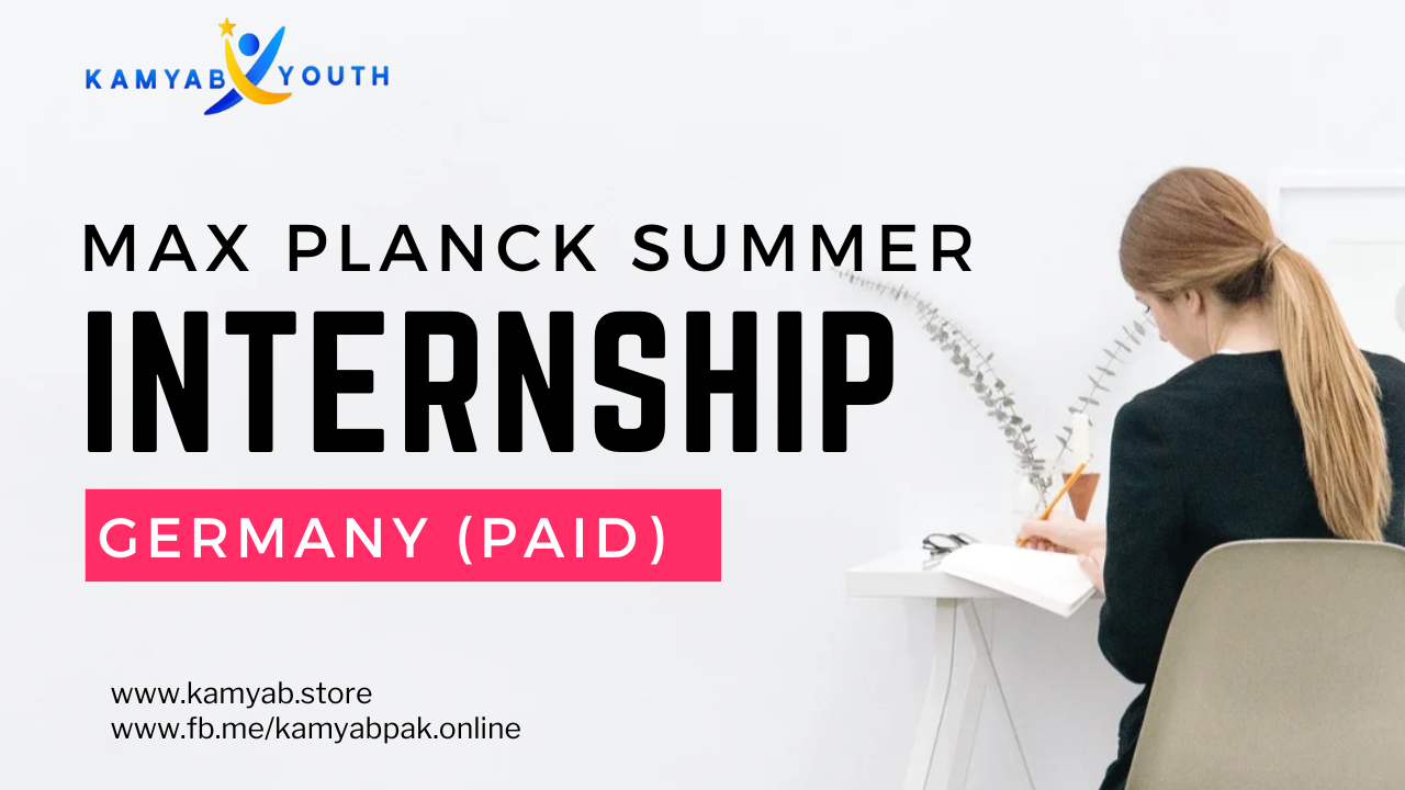 Max Planck Summer Internship in Germany 2025 | Fully Funded