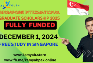 Singapore International Graduate Award 2025 | Fully Funded | SINGA 2025